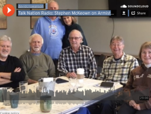 Peace activist Stephen McKeown