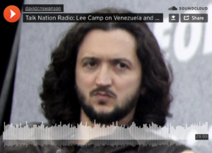 Talk Nation Radio: Lee Camp on Venezuela and Declaring Himself Governor of Idaho