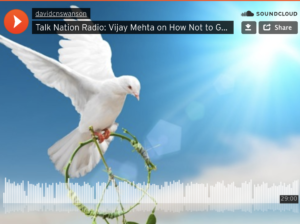 Talk Nation Radio: Vijay Mehta on How Not to Go to War