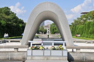 Cenotaph for the A-bomb Victims, Hiroshima Peace Memorial Park