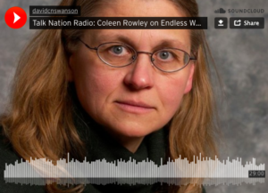 Talk Nation Radio: Coleen Rowley on Endless Wars, Warrior Cops, and Eldercide