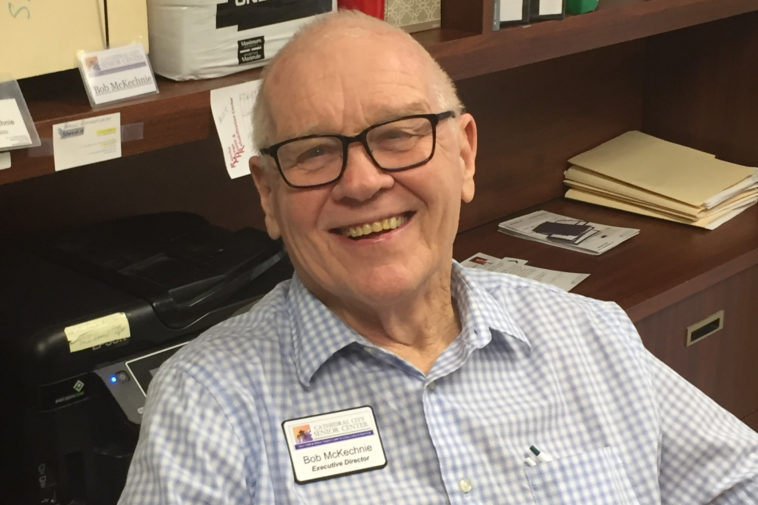 WBW volunteer Bob McKechnie