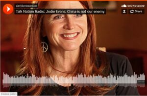 Talk Nation Radio: Jodie Evans: China is Not Our Enemy