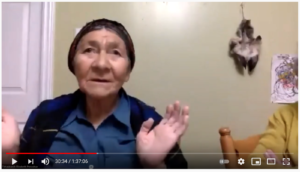 Video: Blue Scarf Earth Day Event, Featuring Elder Tshaukuesh 'Elizabeth' Penashue