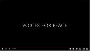 VIDEO:  Voices for Peace - Trailer