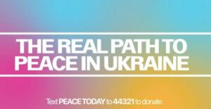 The Real Path to Peace in Ukraine