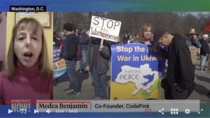 Biden in Ukraine on War Anniversary: Matt Duss, Medea Benjamin Debate U.S. Involvement, Hopes for Peace
