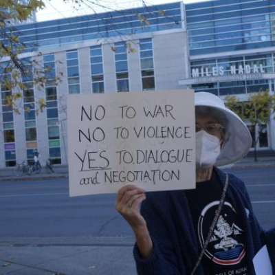 Activists gather in Toronto
