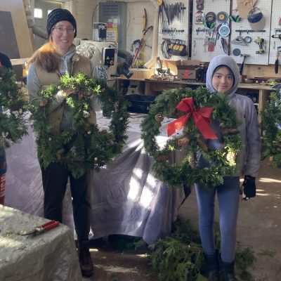 Peace wreath making workshop